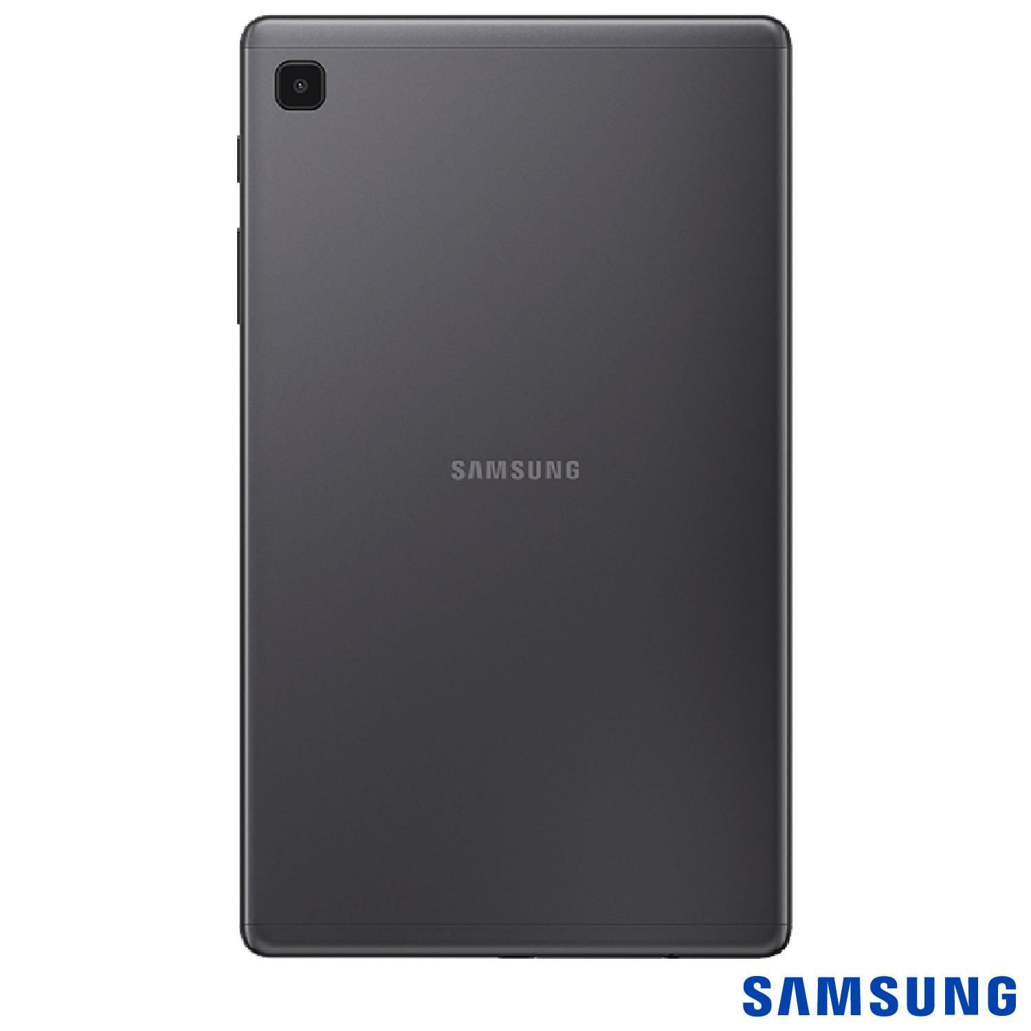 Tablet Samsung Galaxy A7 Lite Grafite com 8,7", 4G + Wi-Fi, Android 11, Processador MediaTek MT8768T e 64GB