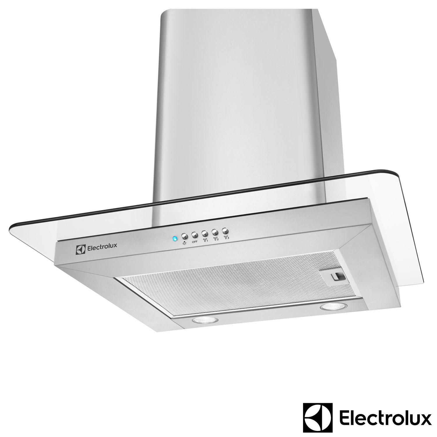 Coifa de Parede Electrolux 60 cm com 03 Velocidades e Painel Mecânico Inox - CVS