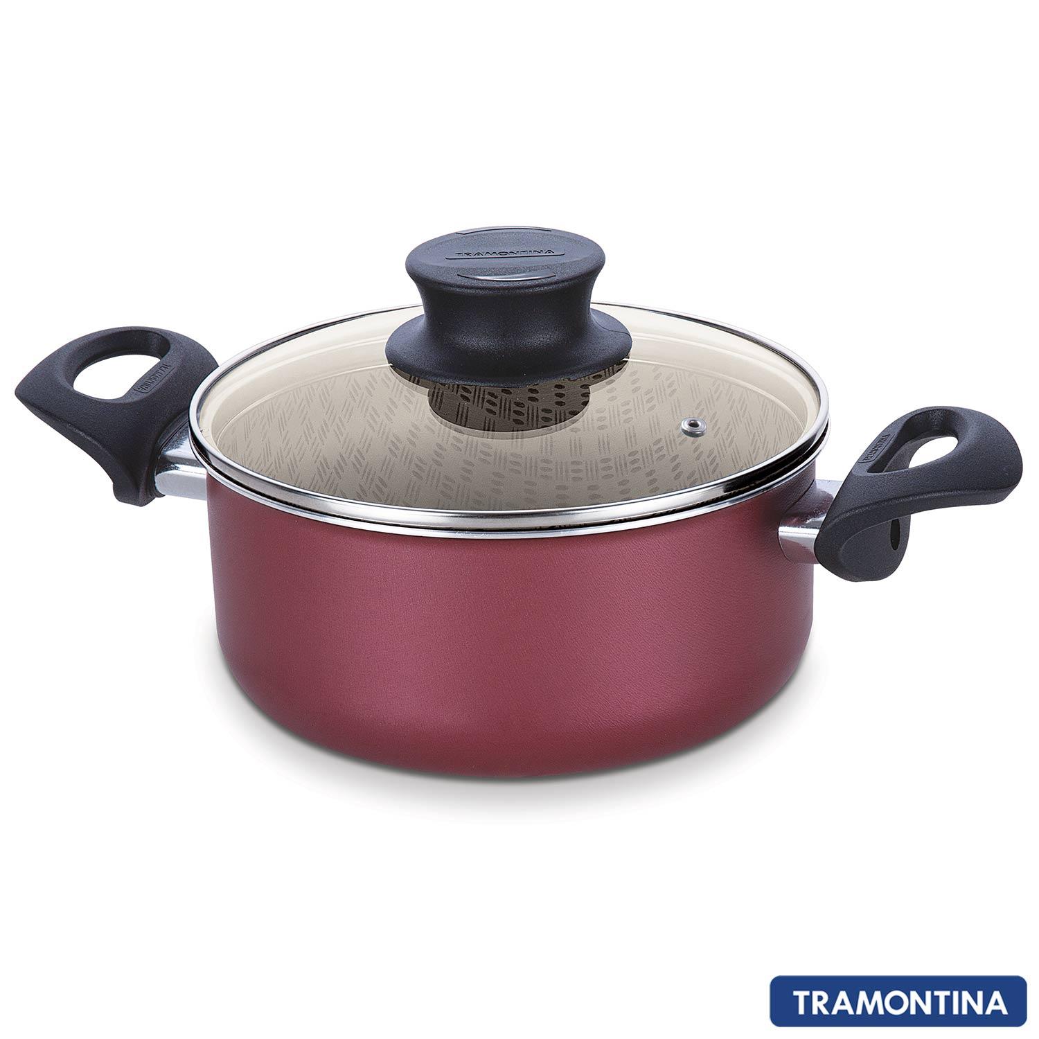 Conjunto de Panelas Antiaderentes com 05 Peças Paris - Tramontina
