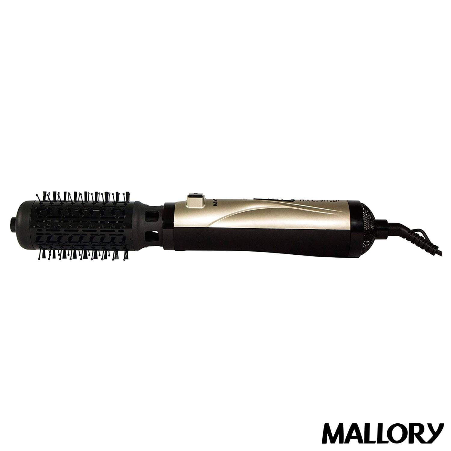 Escova Rotativa Mallory Dual Shine Model com Sistema PTC Dourado - B90500271