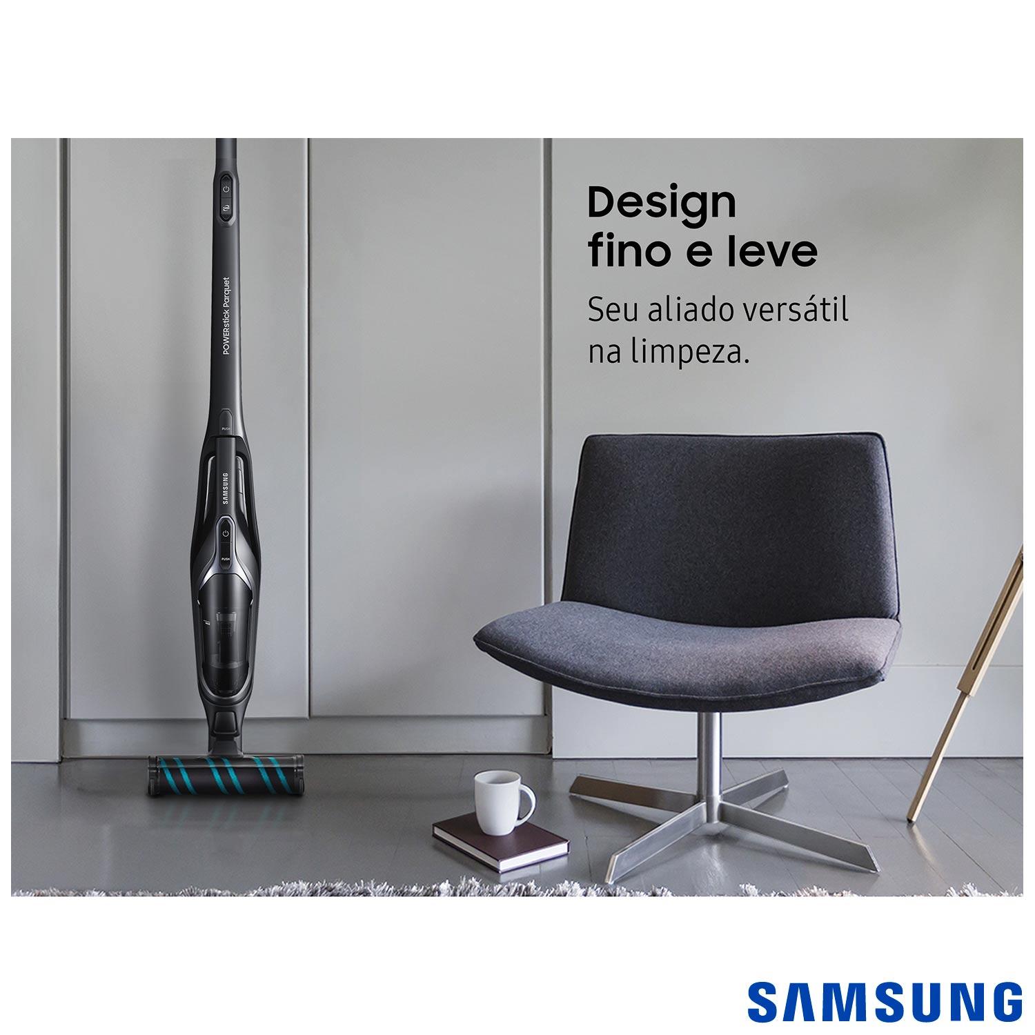 Aspirador de pó sem fio vertical Samsung  POWERstick VS6500RL 170W 0,25L VS60K6050KWAZ - Bivolt