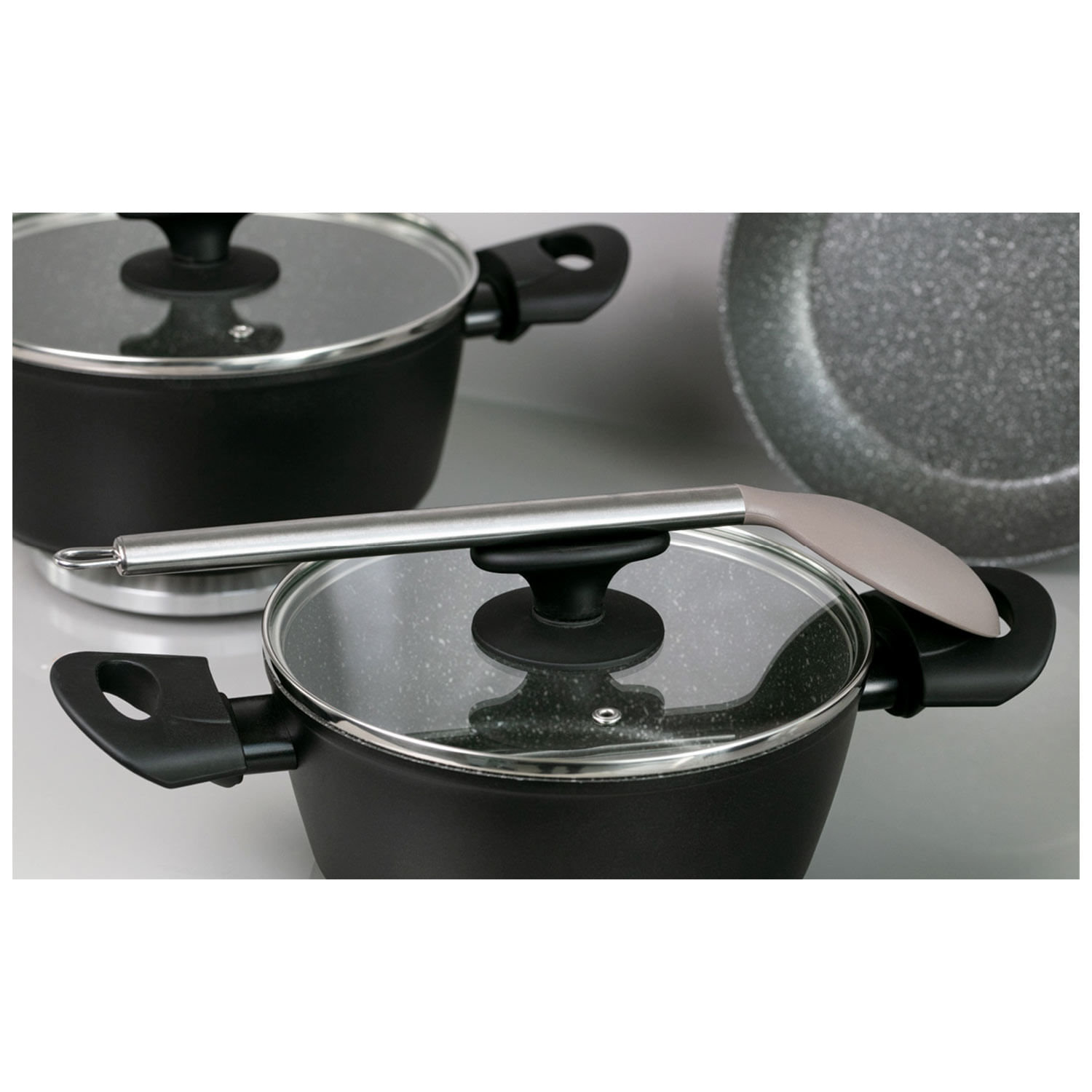 Conjunto de Panelas em Alumínio com 05 Peças Orion - Brinox