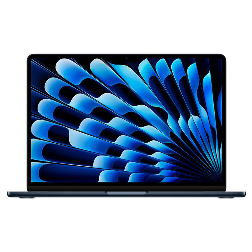 Notebook Apple MacBook Air 13" M3 (CPU de 8 núcleos, GPU de 10 núcleos, 16GB RAM, 512GB SSD) - Meia-Noite