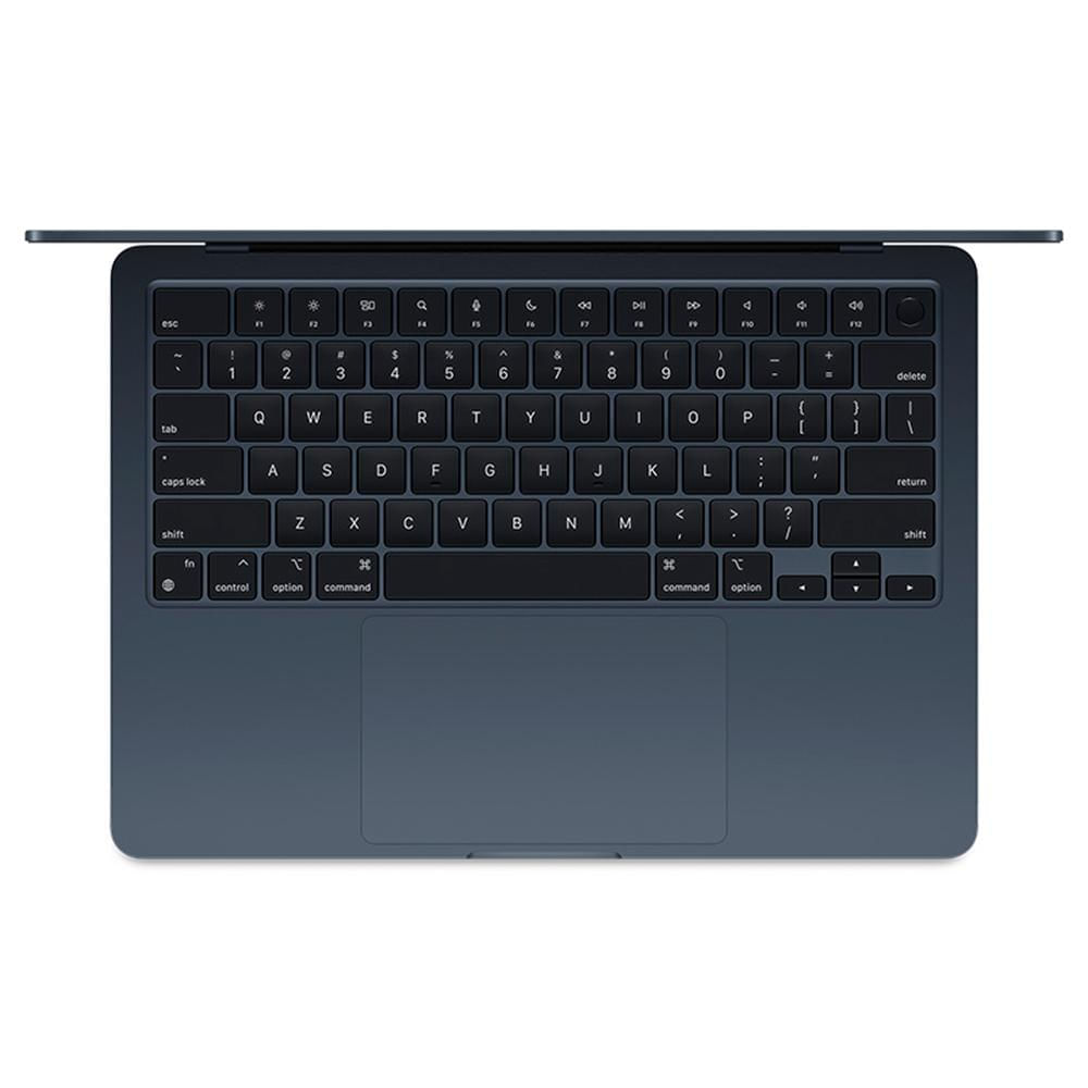 Notebook Apple MacBook Air 13" M3 (CPU de 8 núcleos, GPU de 10 núcleos, 16GB RAM, 512GB SSD) - Meia-Noite