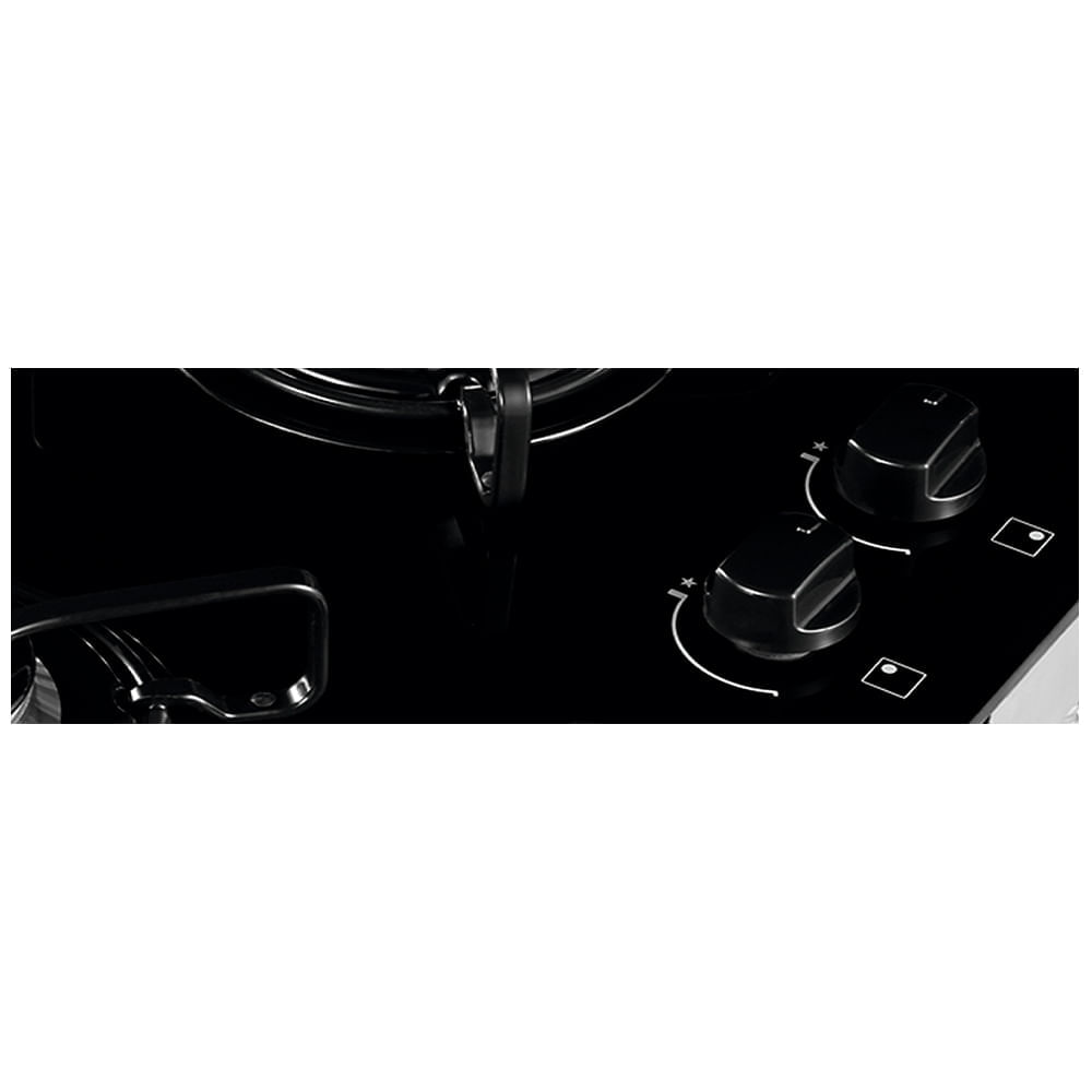 Cooktop 4 Bocas Brastemp com Grades Piatina e Acendimento Automático - BDD61AE
