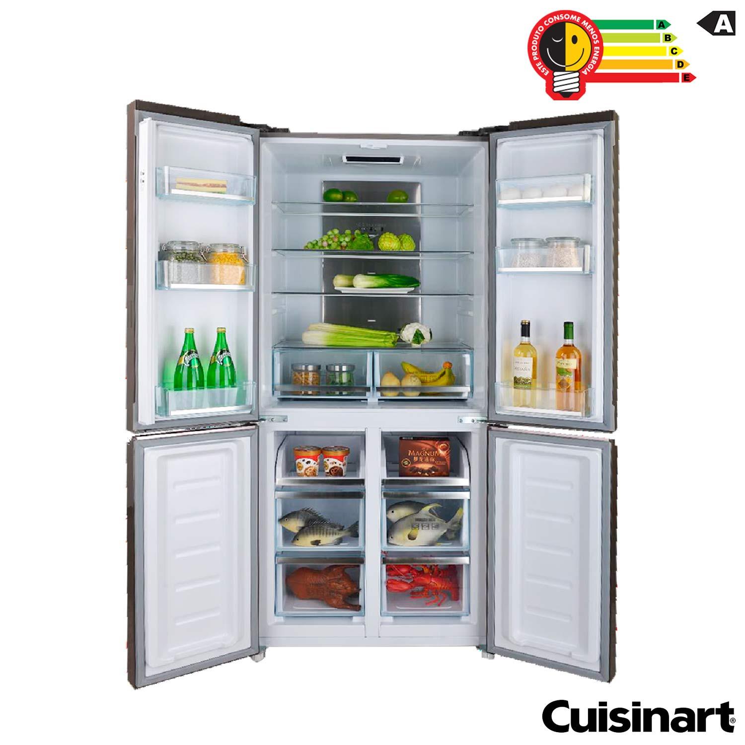 Refrigerador Multidoor Cuisinart Arkton 518 Litros Cinza