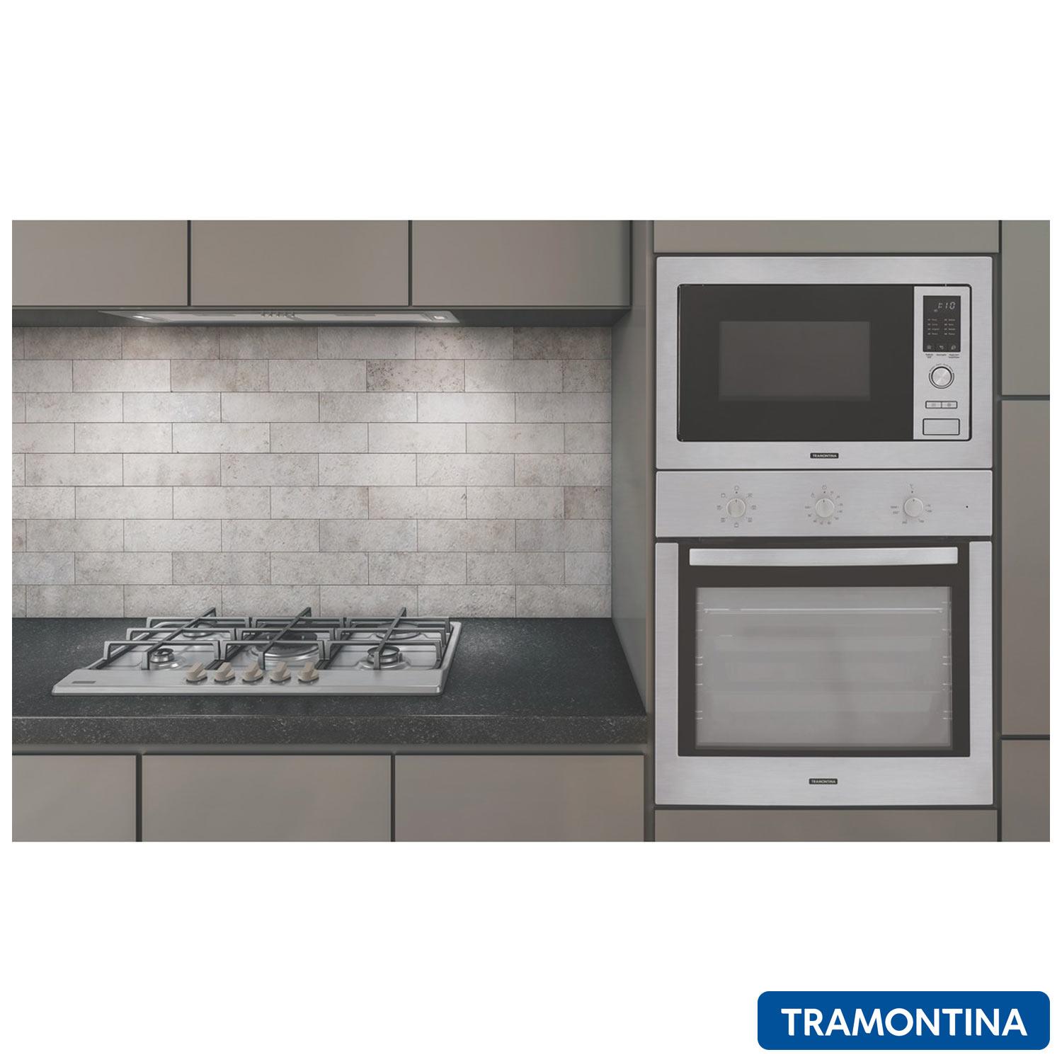 Coifa de Embutir Tramontina 75 cm com 03 Velocidades, Painel Eletrônico, Incasso, Inox - 95800