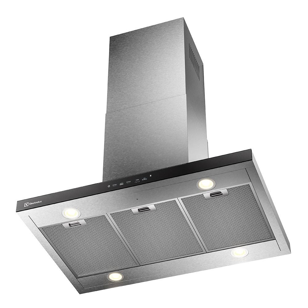 Coifa de Ilha Electrolux Experience Hob2Hood 90cm Inox- CE9IF