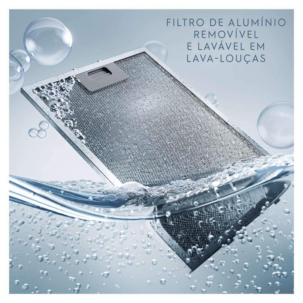 Coifa de Ilha Electrolux Experience Hob2Hood 90cm Inox- CE9IF