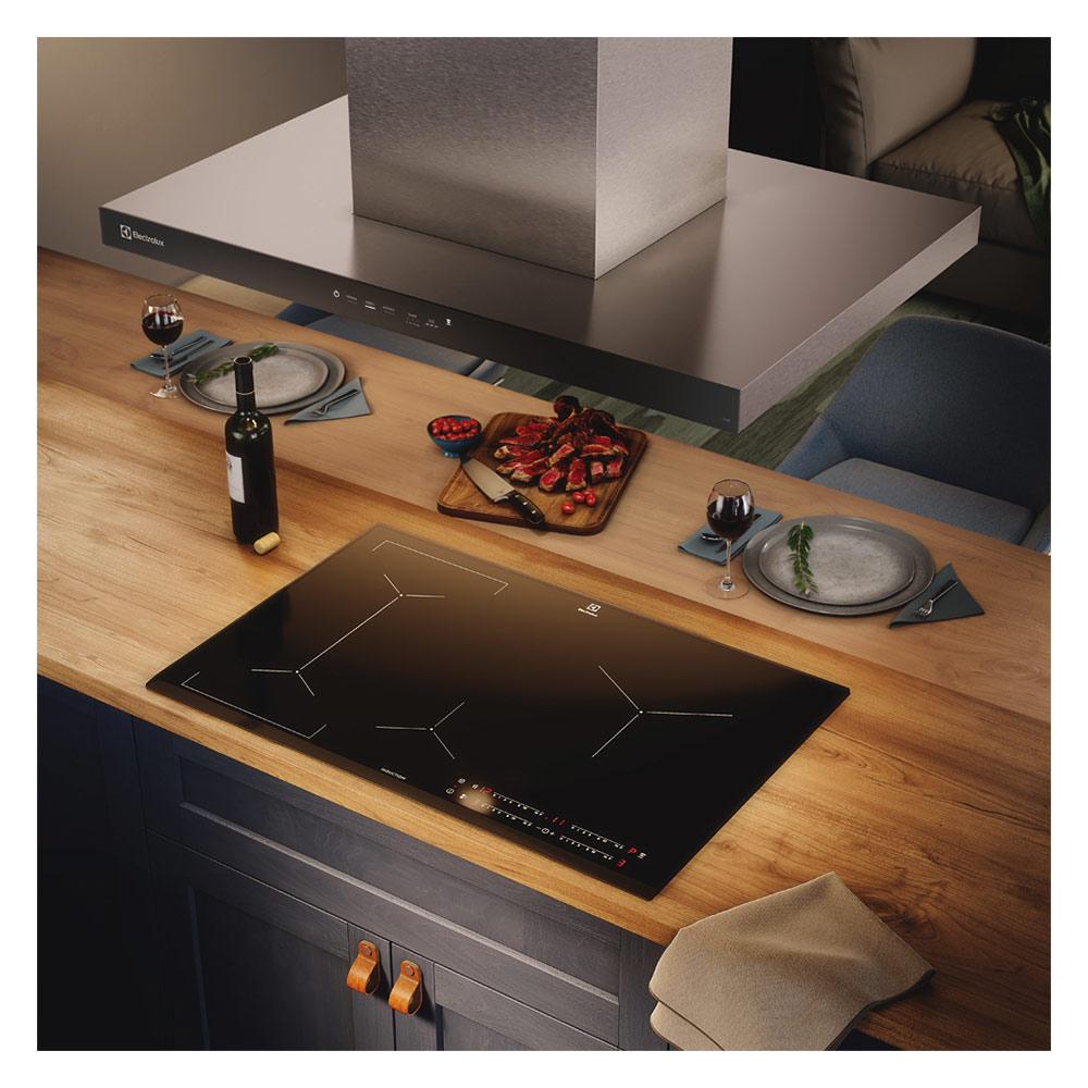 Coifa de Ilha Electrolux Experience Hob2Hood 90cm Inox- CE9IF