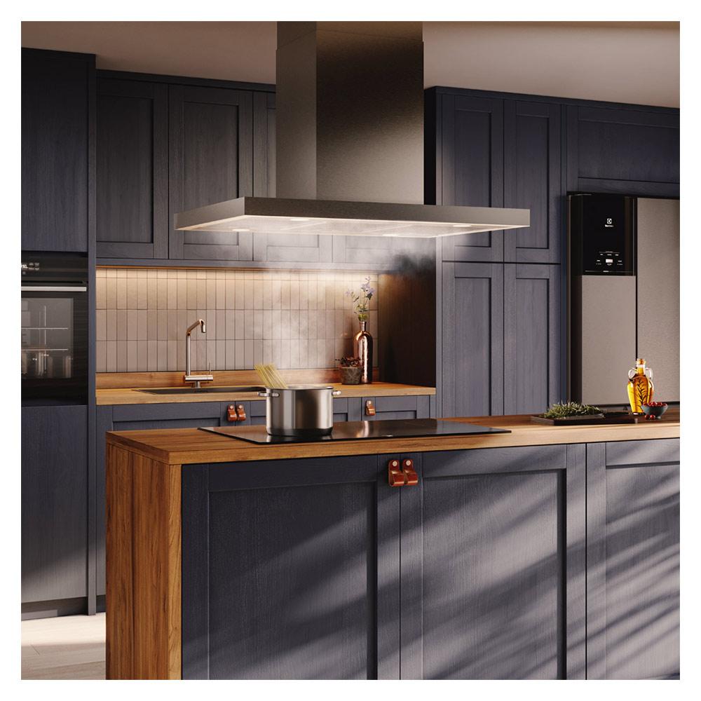 Coifa de Ilha Electrolux Experience Hob2Hood 90cm Inox- CE9IF