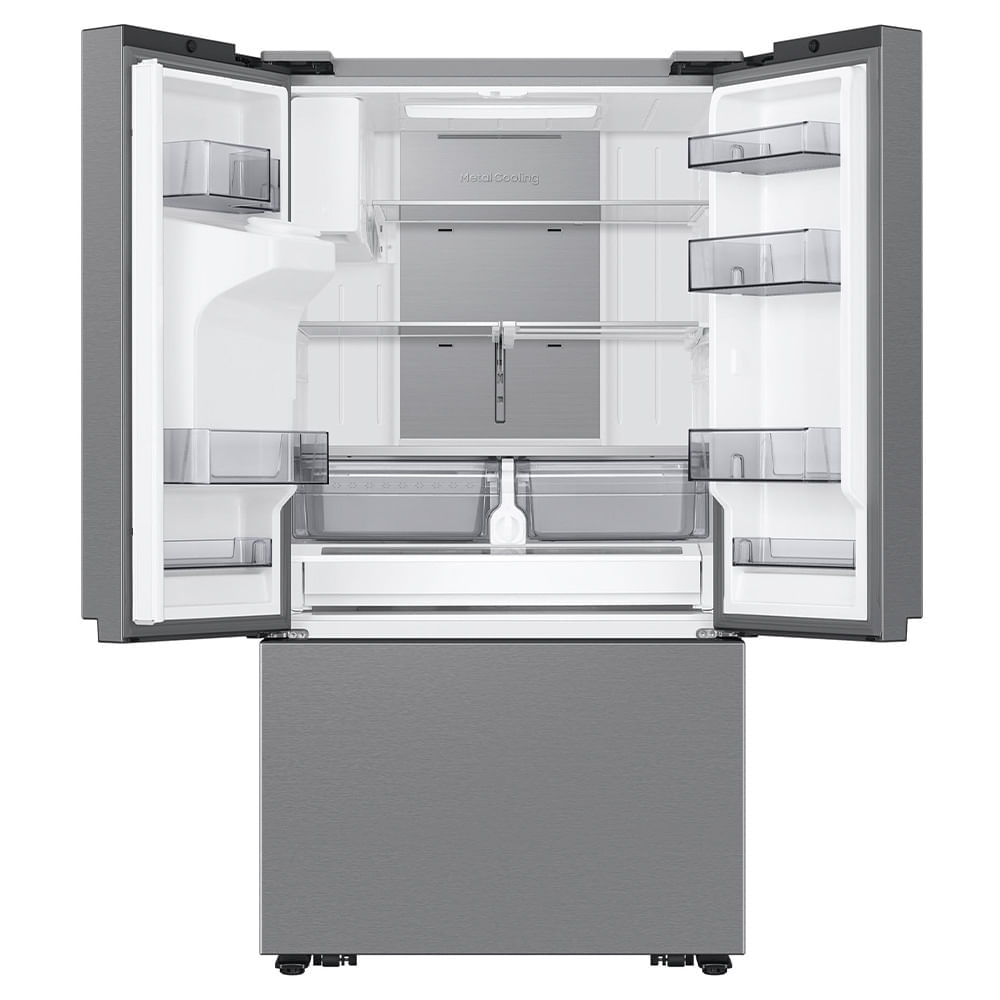 Refrigerador Smart French Door RF27 Samsung Frost Free All Around Cooling™ 576 Litros Inox Look - RF27CG5410SRAZ